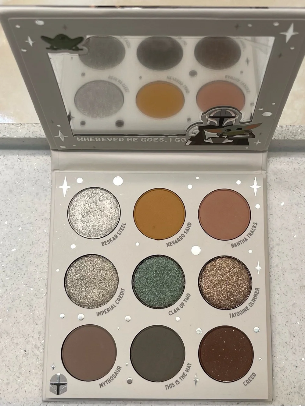 Colourpop x Star Wars ~ ‘THE MANDALORIAN’ Pressed Powder Palette with Box ~ NIB